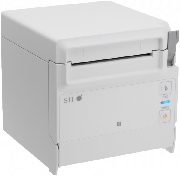 Kassendrucker/Bondrucker Seiko RP-F10, LAN/USB-A, weiß (hellgrau) (RP-F10-W27J1-3 10819)