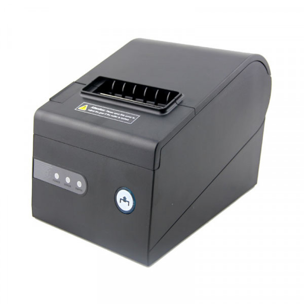 Kasse Bondrucker, Thermodruck ALL-80260J, USB & LAN & RS232, schwarz
